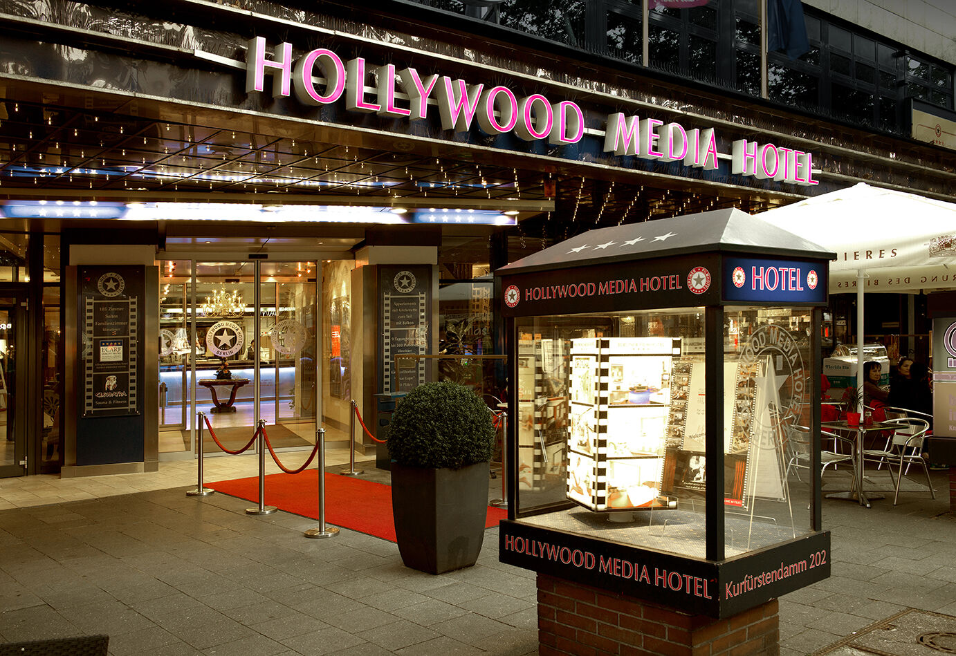 Hollywood Media Hotel Am Kurfurstendamm Berlin Zewnętrze zdjęcie